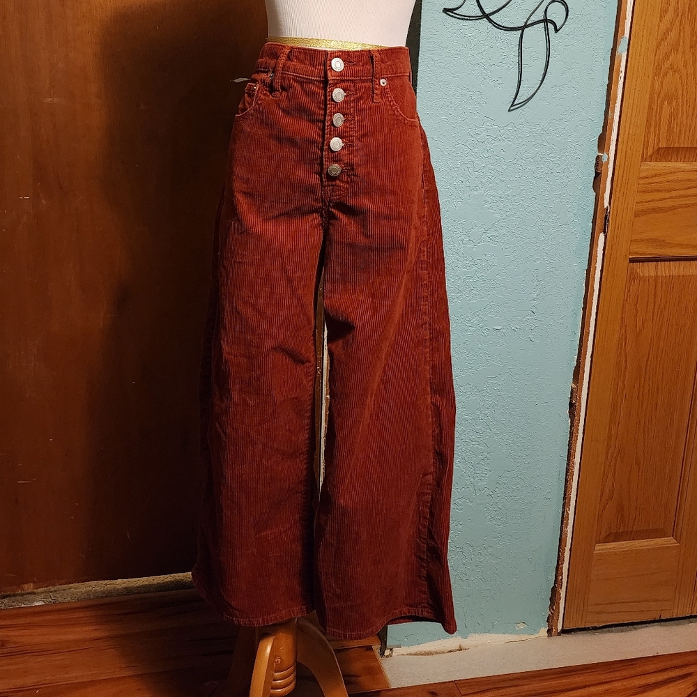 Gap 1969 High-rise Wide Leg Corduroy Pants
